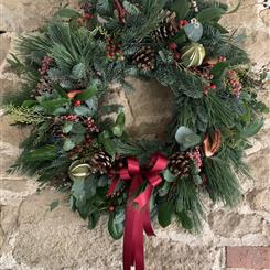 Luxury Winter Berry Door Wreath